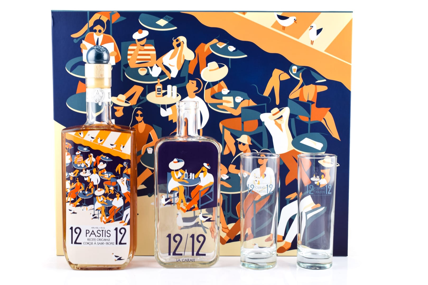 12/12 Pastis de Saint-Tropez Rendezvous en Terrasse - Limited Summer Gift-Set