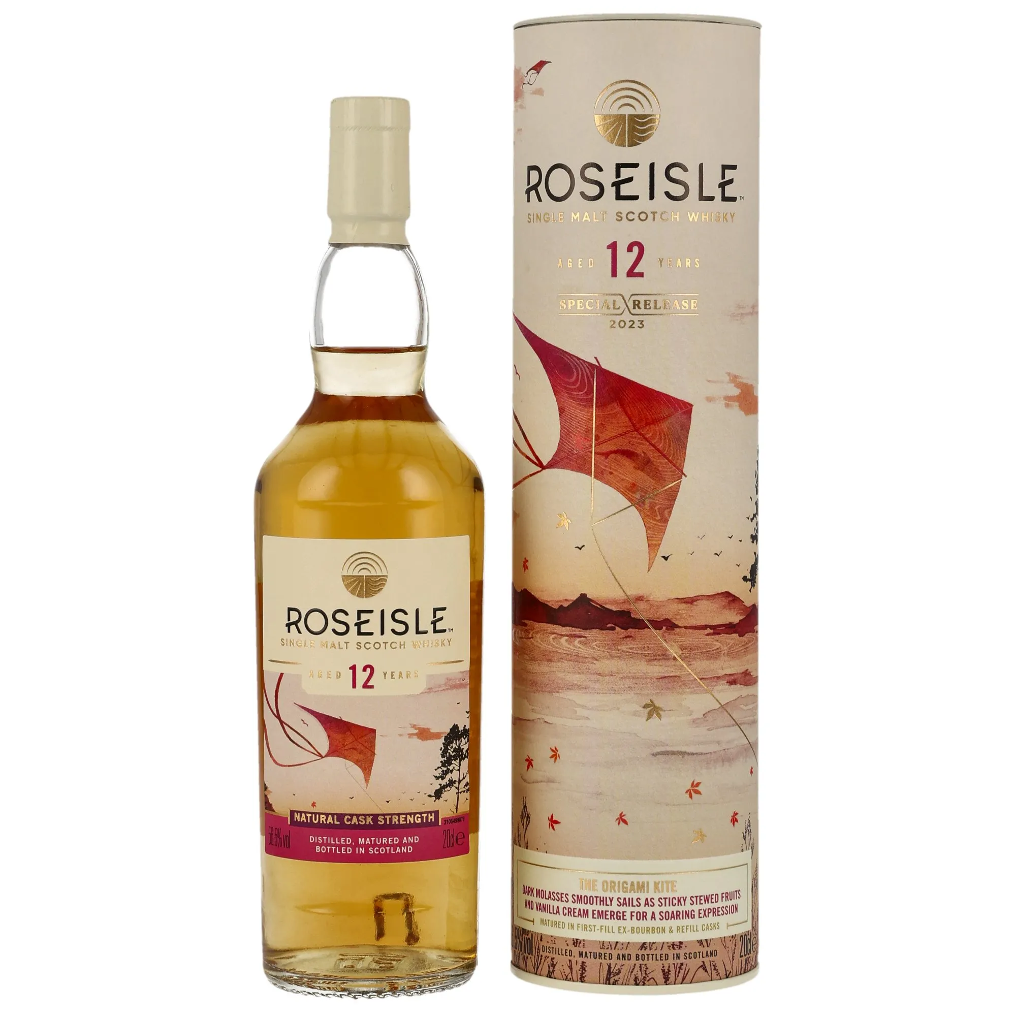 Roseisle 2023 Special Release 12 Year Old, First Fill & Refill Bourbon Cask, 2023, 56.5%
