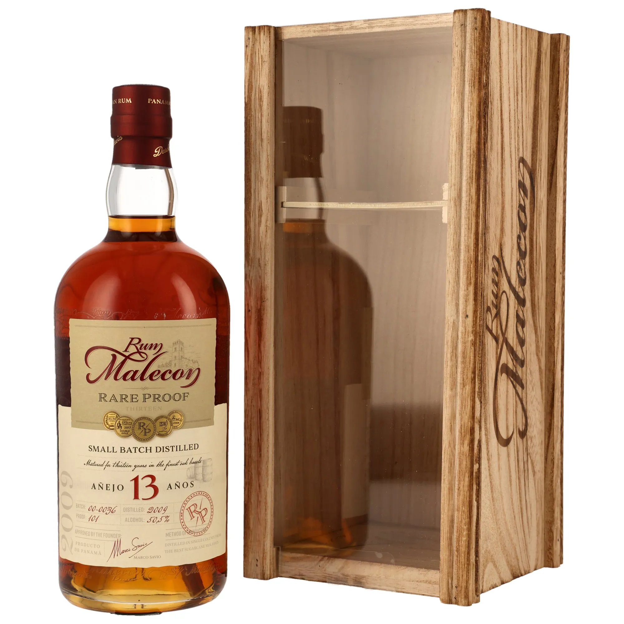 Malecon 13 Jahre Rare Proof Distilled 2009