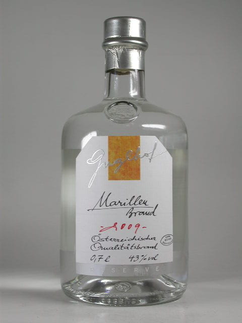 Marillenbrand 2009 Reserve Guglhof 42%vol. 0,7l