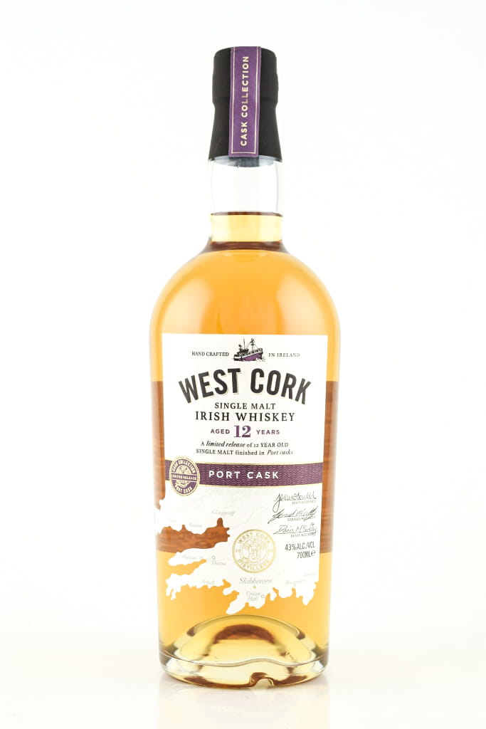West Cork 12 Year Old Port Cask 43% vol. 0,7l West Cork 12 Year Old Port Cask 43% vol. 0,7l