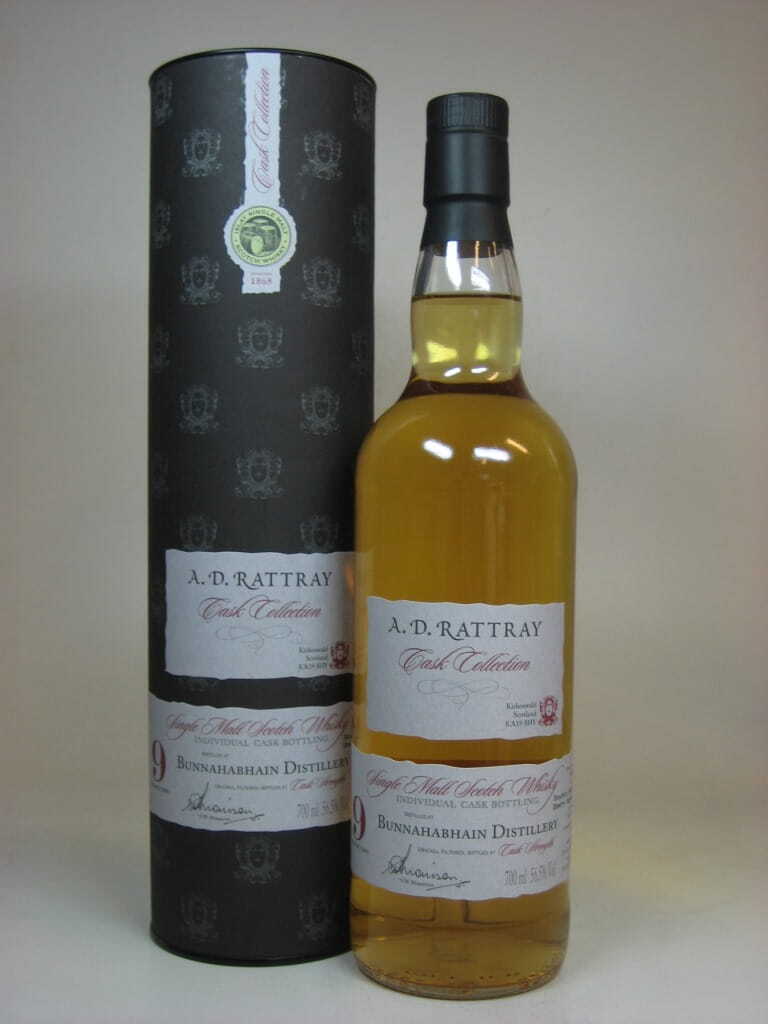 Bunnahabhain nine Year Old 2005/2015 A.D. Rattray 56.5% vol. 0,7l Bunnahabhain nine Year Old 2005/2015 A.D. Rattray 56.5% vol. 0,7l