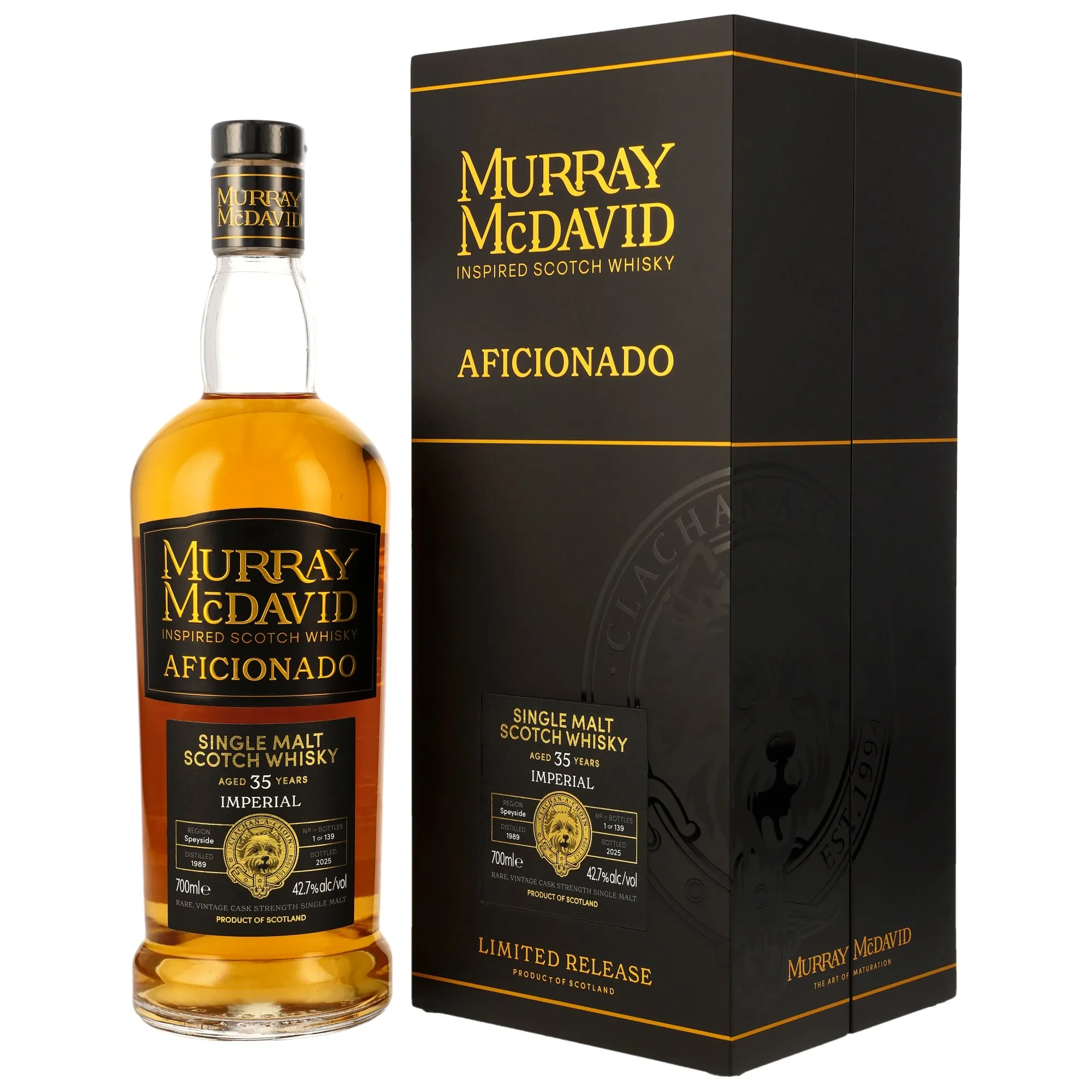 Imperial 1989/2025 - 35 Jahre - Aficionado - Bourbon Barrel #182 - Murray McDavid