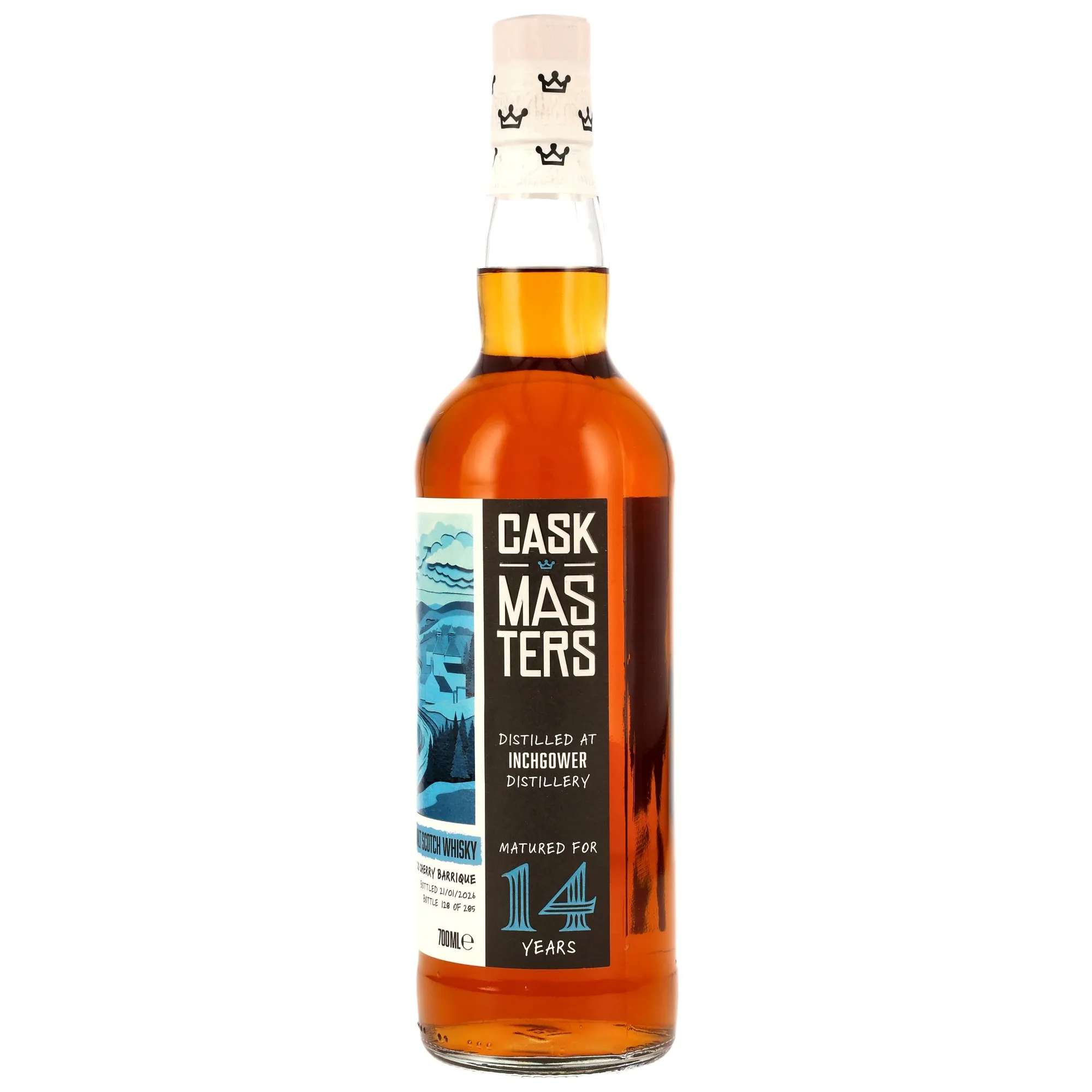 Inchgower 2011/2026 - 14 Jahre - 1st Fill Oloroso Sherry Barrique #22000/201 - Cask Masters - Brave New Spirits