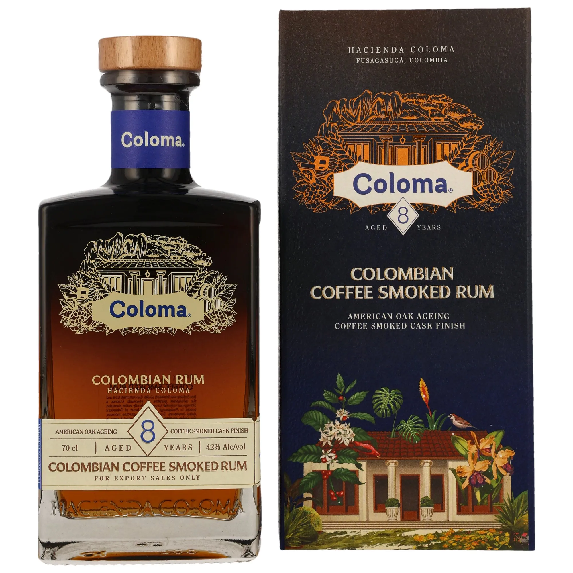 Coloma Rum 8 Jahre - Coffee Smoked