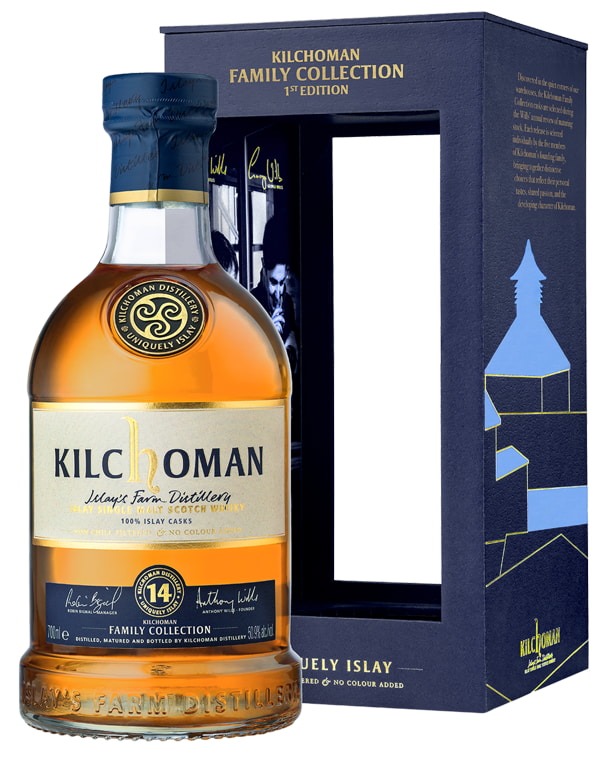 Kilchoman 14 year old - Family Collection - Bourbon Cask Matured - Rockside Barley