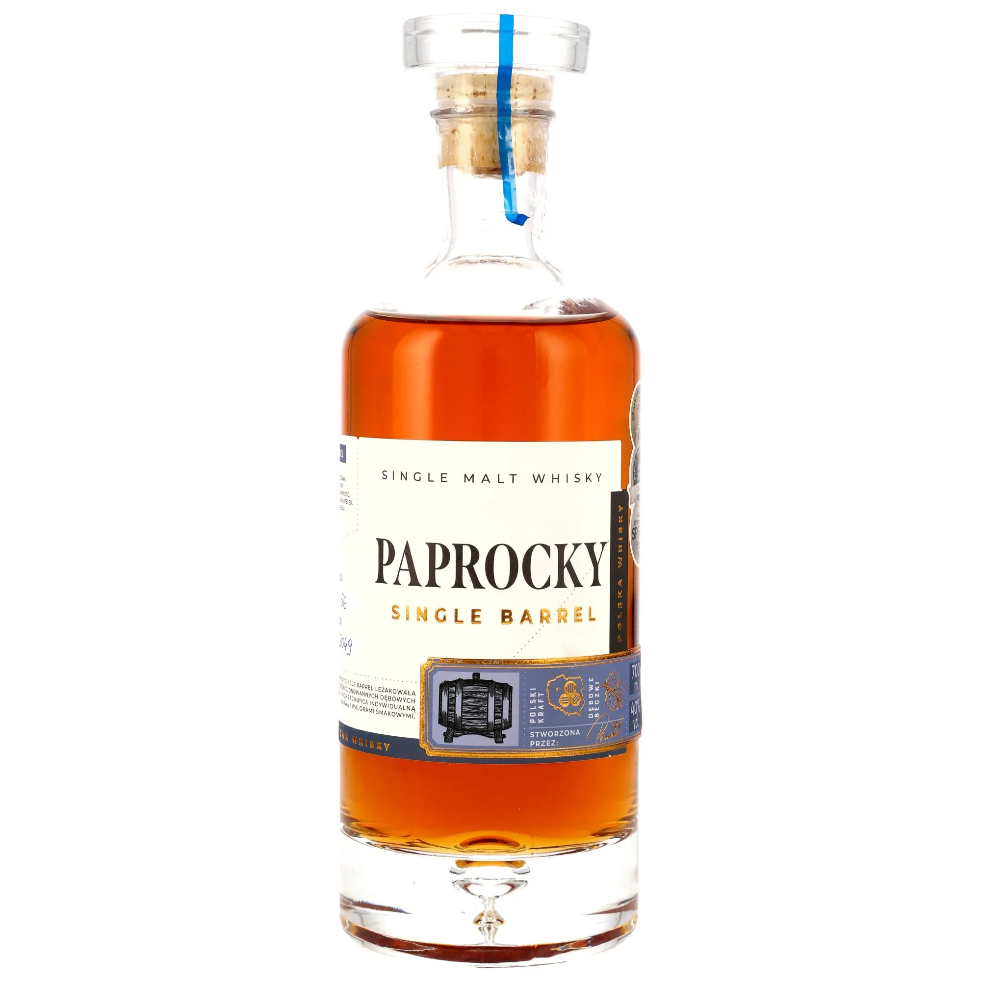Paprocky Single Malt Whisky - Single Barrel #2049