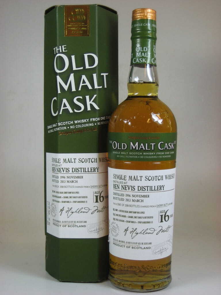 Ben Nevis 16 Jahre 1996/2013 Douglas Laing "Old Malt Cask" 50%vol. 0,7l