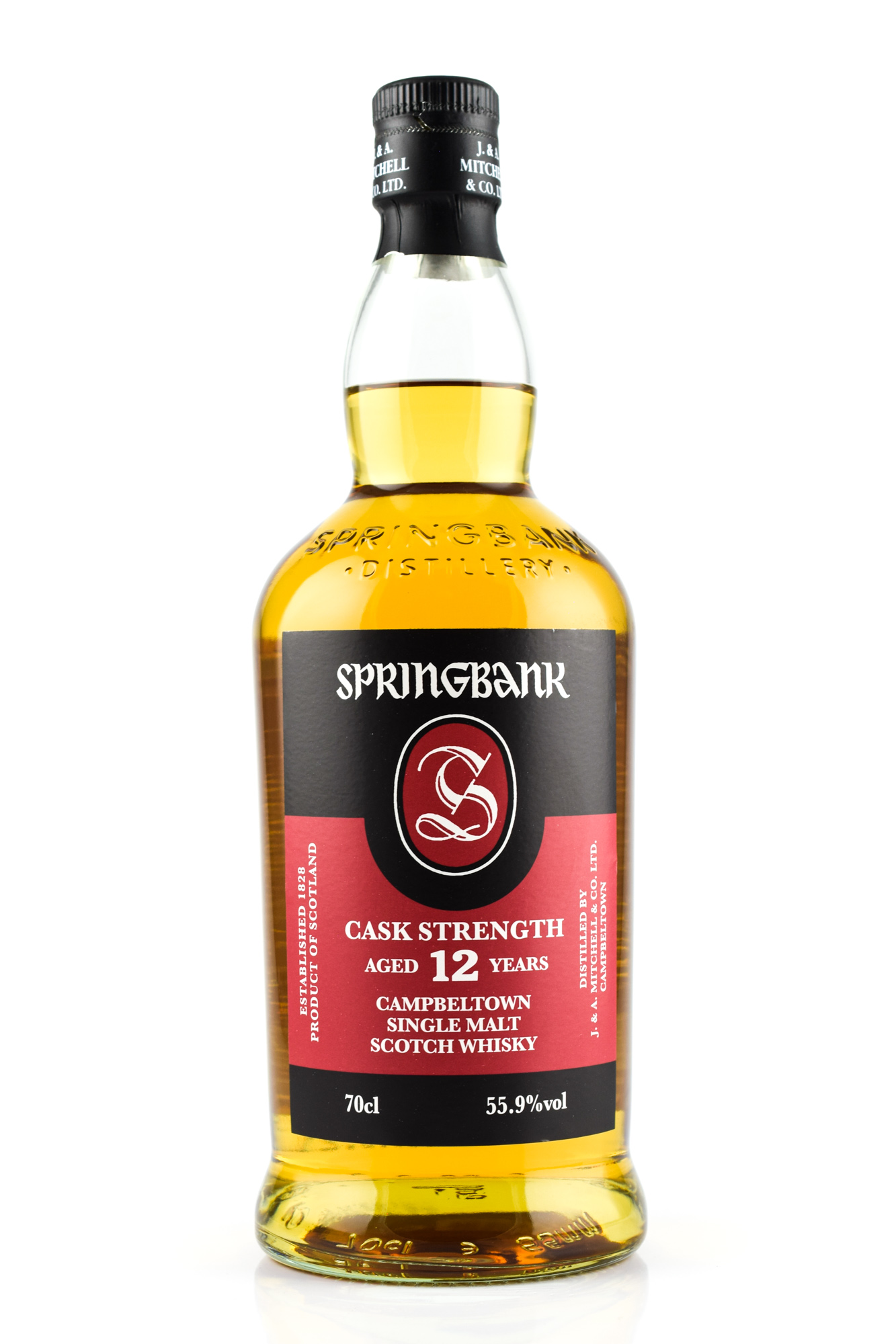 Springbank 12 Jahre Cask Strength 55,9%vol. 0,7l Springbank 12 Jahre Cask Strength 55,9%vol. 0,7l