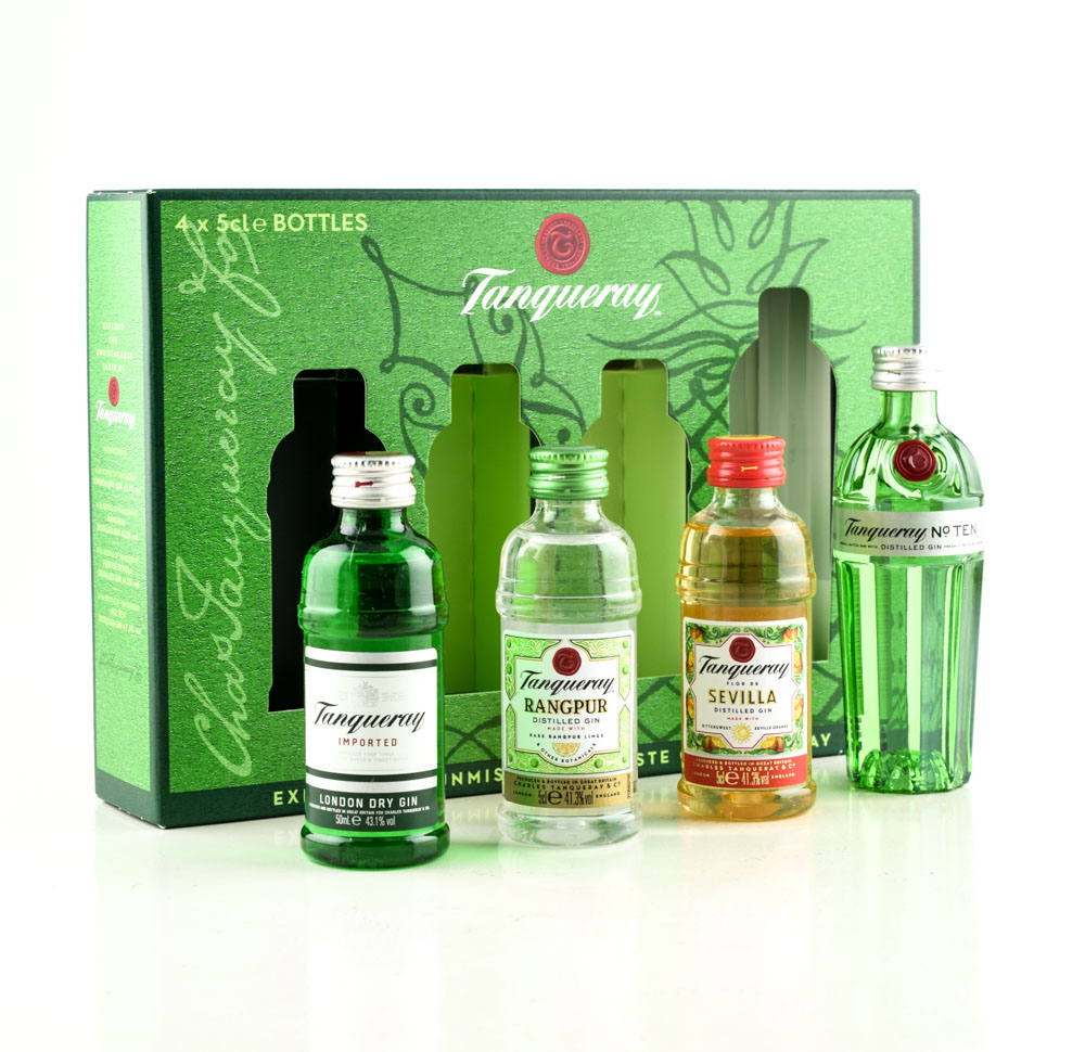 Tanqueray Tasting Collection 4x 0,05l Tanqueray Tasting Collection 4x 0,05l