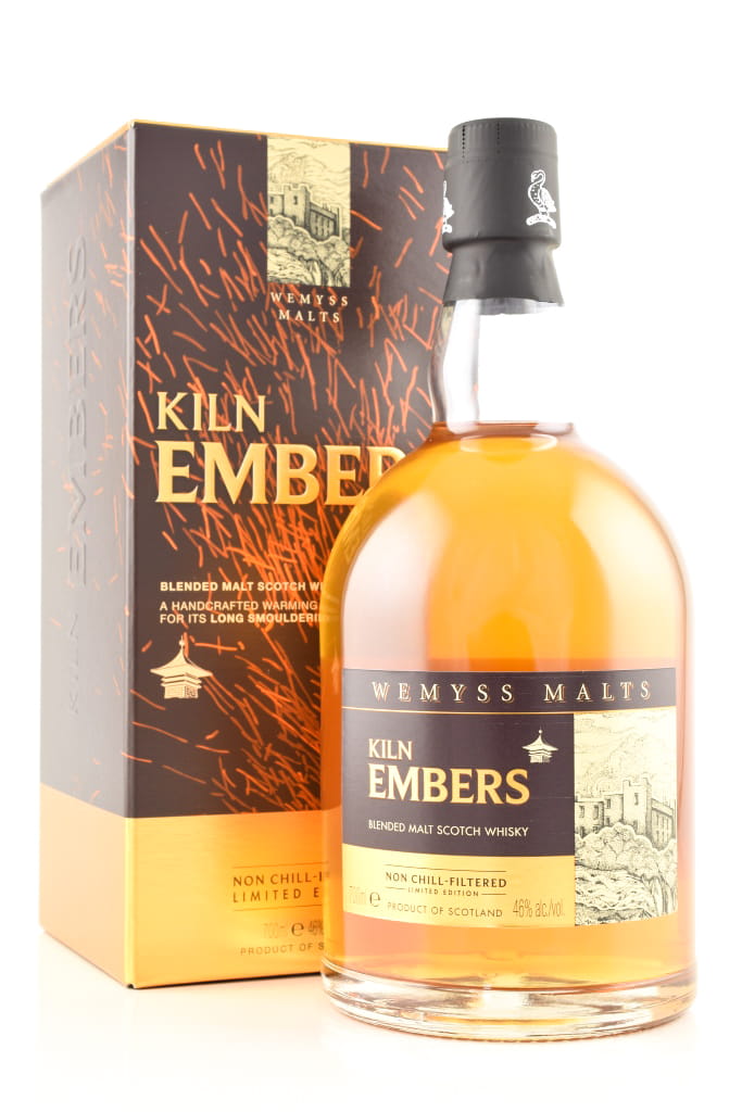 Kiln Embers blended malt Scotch whiskey Wemyss Malts 46% vol. 0,7l