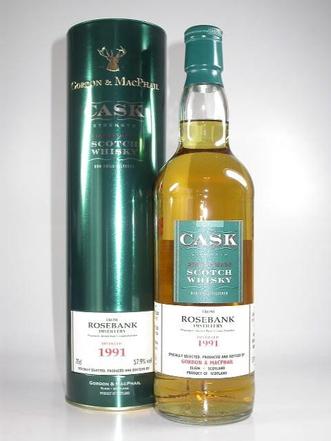 Rosebank 1991/2008 Gordon & MacPhail Cask Strength 57,9%vol. 0,7l