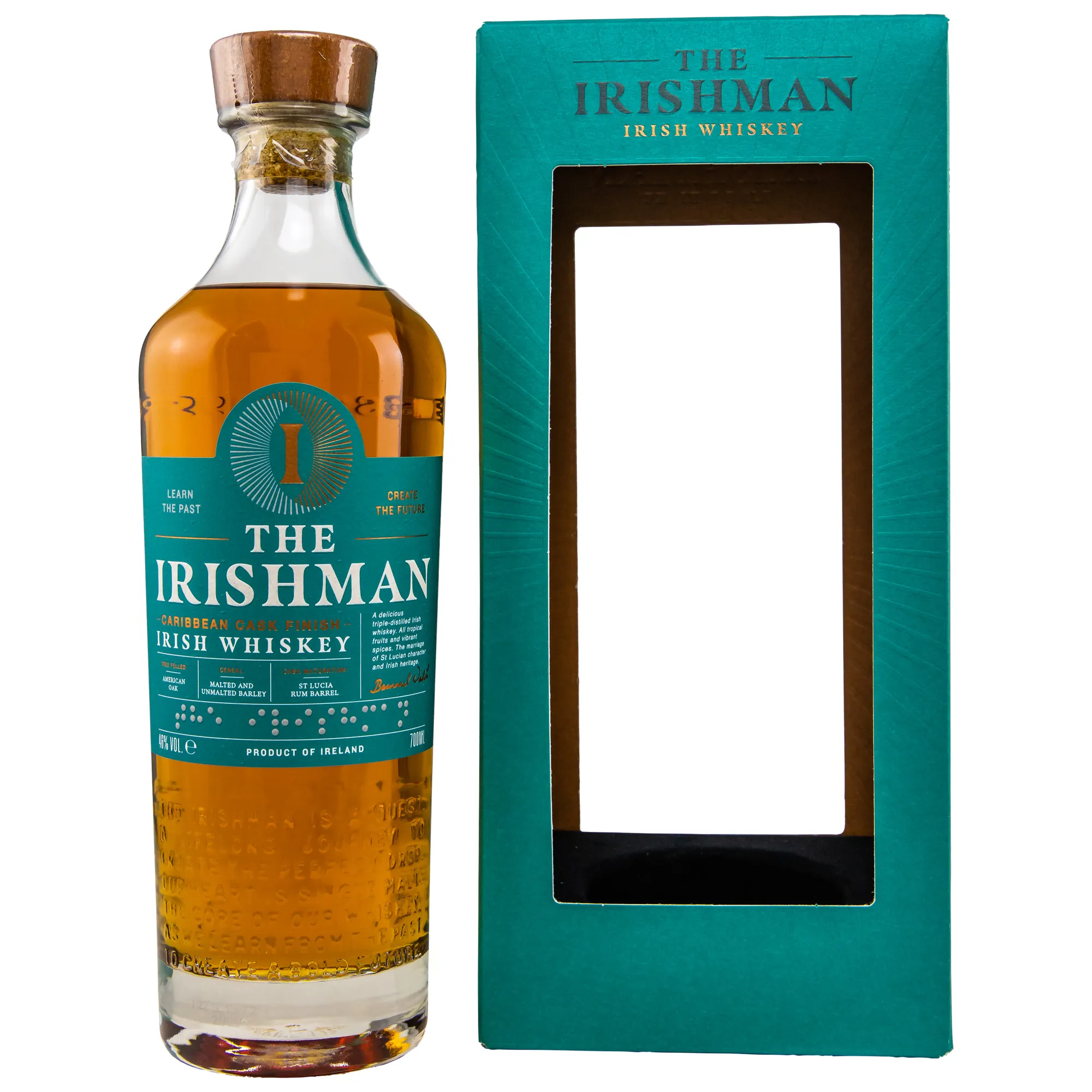 Irishman Founders Reserve Caribbean Cask Finish, Bourbon & Rum Cask, 2018, 46%