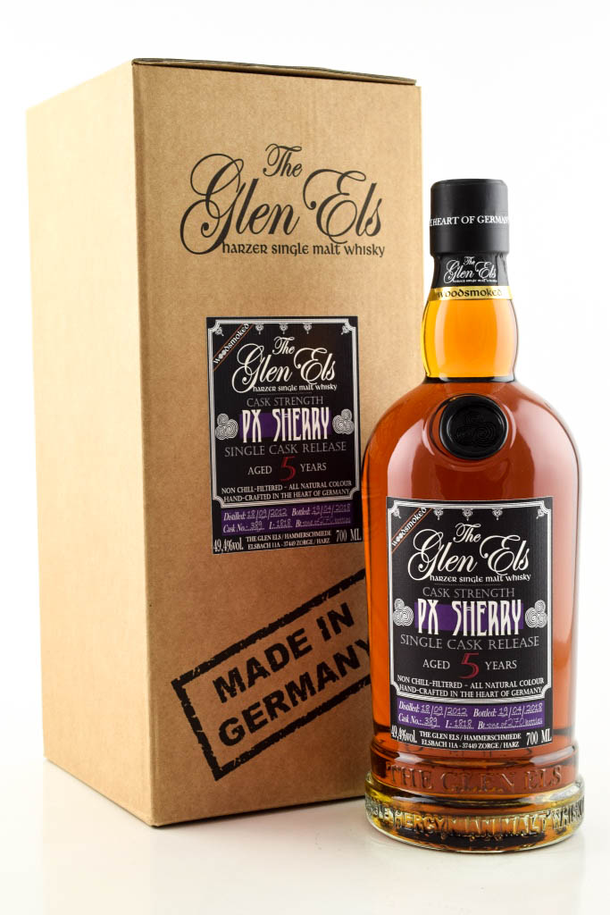 Glen Els PX Sherry Single Cask 5 Year Old 49.4% vol. 0,7l