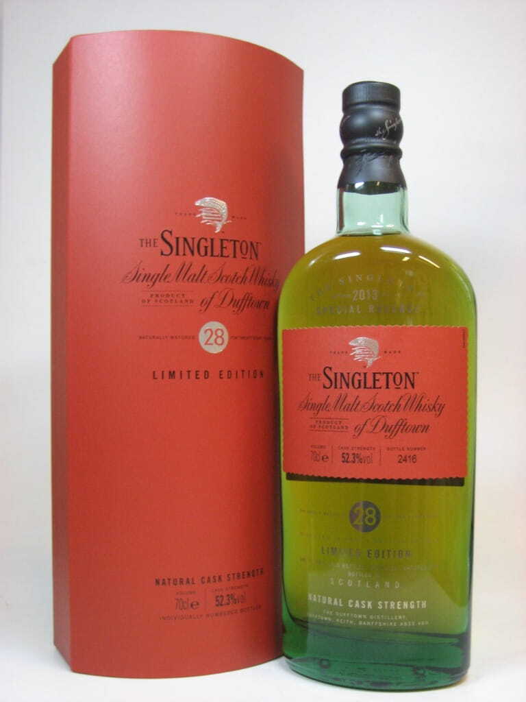 Singleton of Dufftown 28 Jahre 1985/2013 52,3%vol. 0,7l