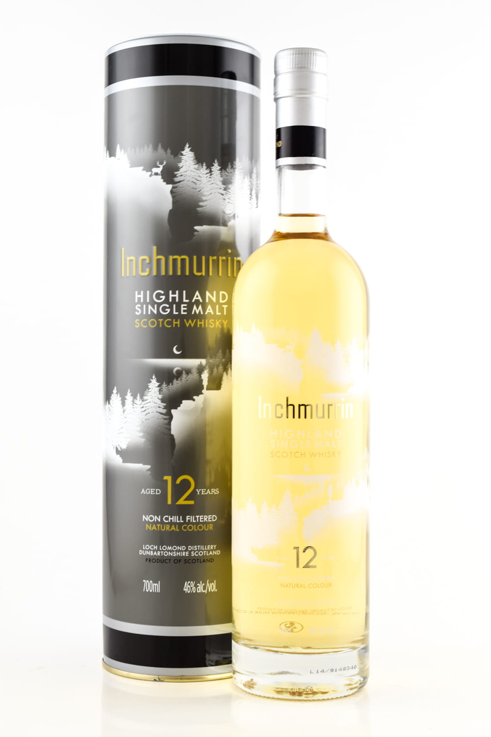 Inchmurrin 12 Jahre 46%vol. 0,7l - altes Design