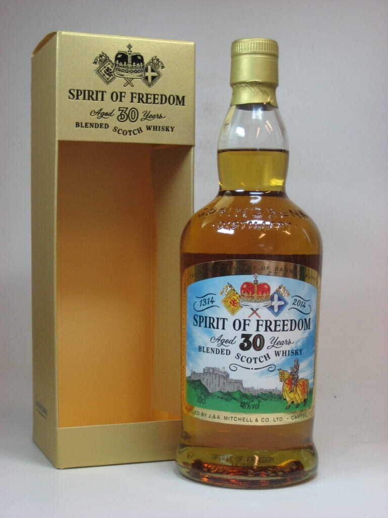 Spirit of Freedom 30 Jahre Blended Scotch 46%vol. 0,7l