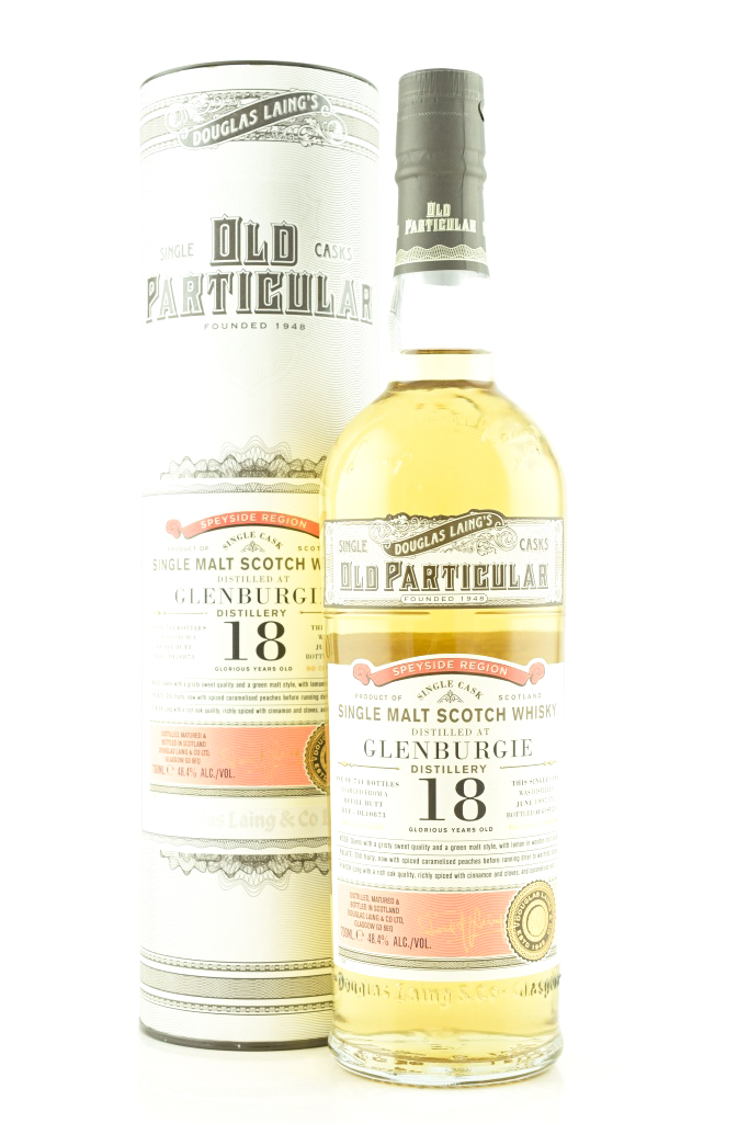 Glenburgie 18 Jahre Refill Butt 1997/2015 Douglas Laing "Old Particular" 48,4%vol. 0,7l