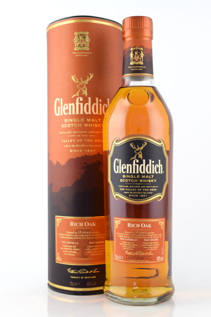 Glenfiddich Rich Oak 14 Year Old 40% vol. 0,7l