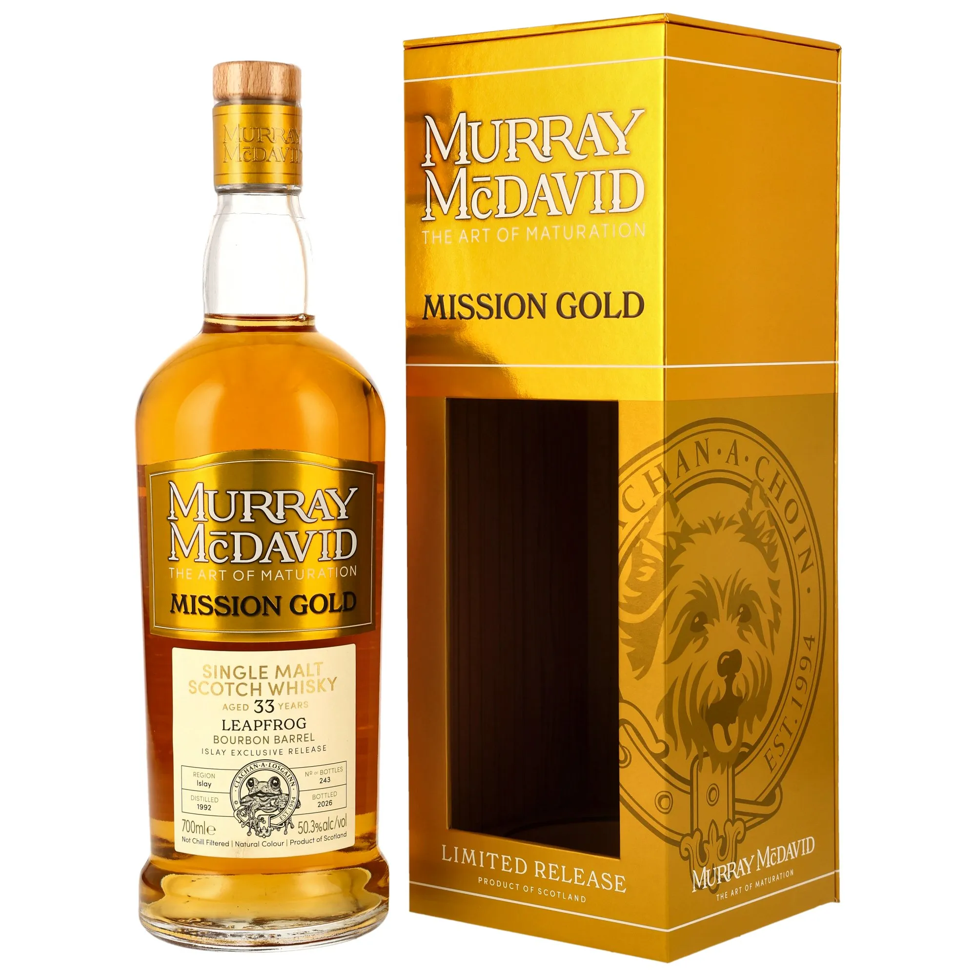 Leapfrog 1992/2026 - 33 Jahre - Bourbon Barrel #4406784 - Murray McDavid