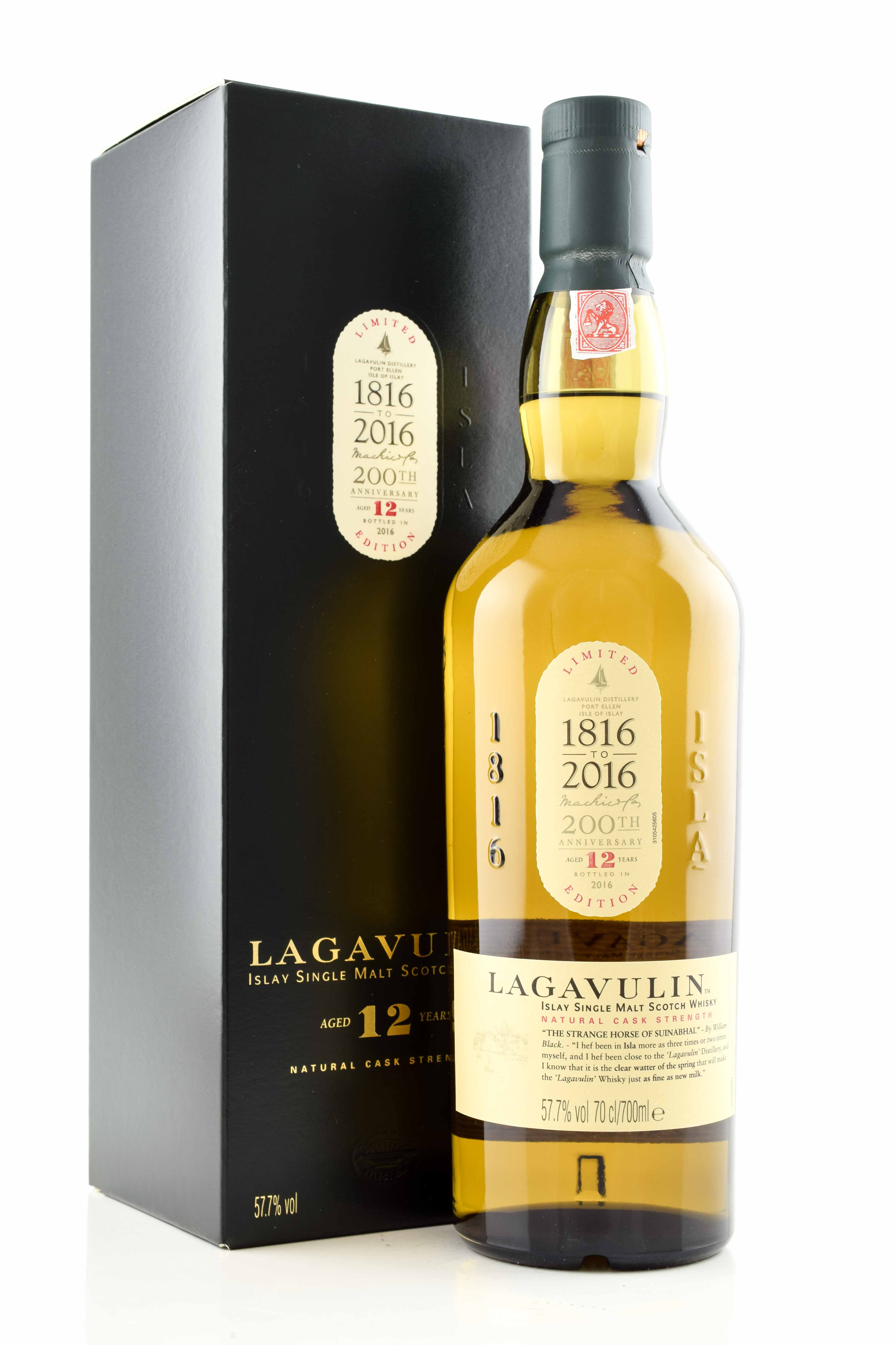 Lagavulin 12 Year Old Limited Edition 2016 57.7% vol. 0,7l Lagavulin 12 Year Old Limited Edition 2016 57.7% vol. 0,7l
