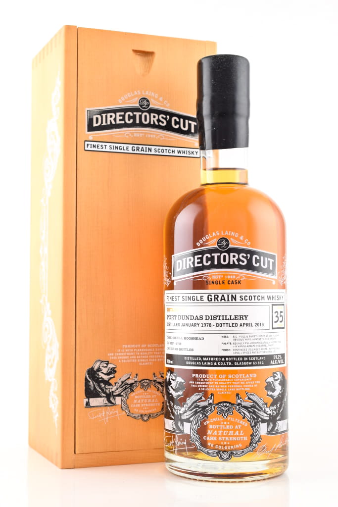 Port Dundas 35 Jahre 1978/2013 Refill Hogshead Douglas Laing Director's Cut 59,2%vol. 0,7l