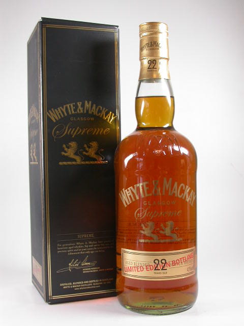Whyte & Mackay Supreme 22 Jahre Limited Edition 43%vol. 0,7l