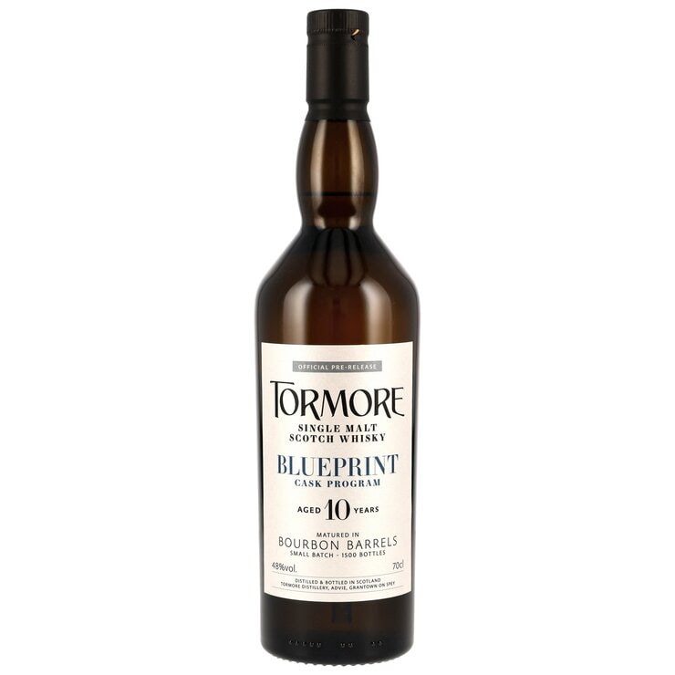 Tormore 10 Jahre Bourbon Barrels - Blueprint