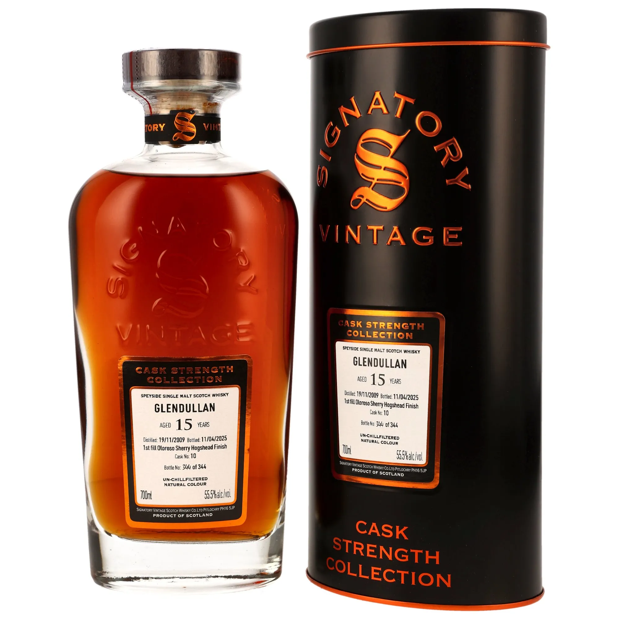 Glendullan 2009/2025 - 15 Jahre - 1st Fill Oloroso Sherry Finish #10 - Sig CS