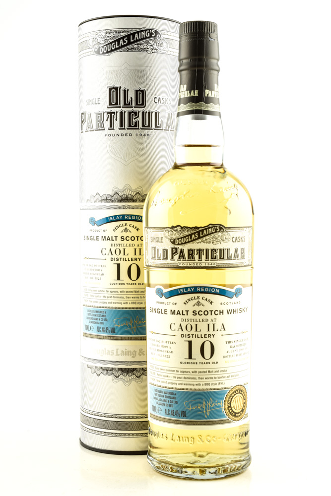 Caol Ila 10 year old Refill Hogshead 2009/2020 Douglas Laing "Old Particular" 48,4%vol. 0,7l