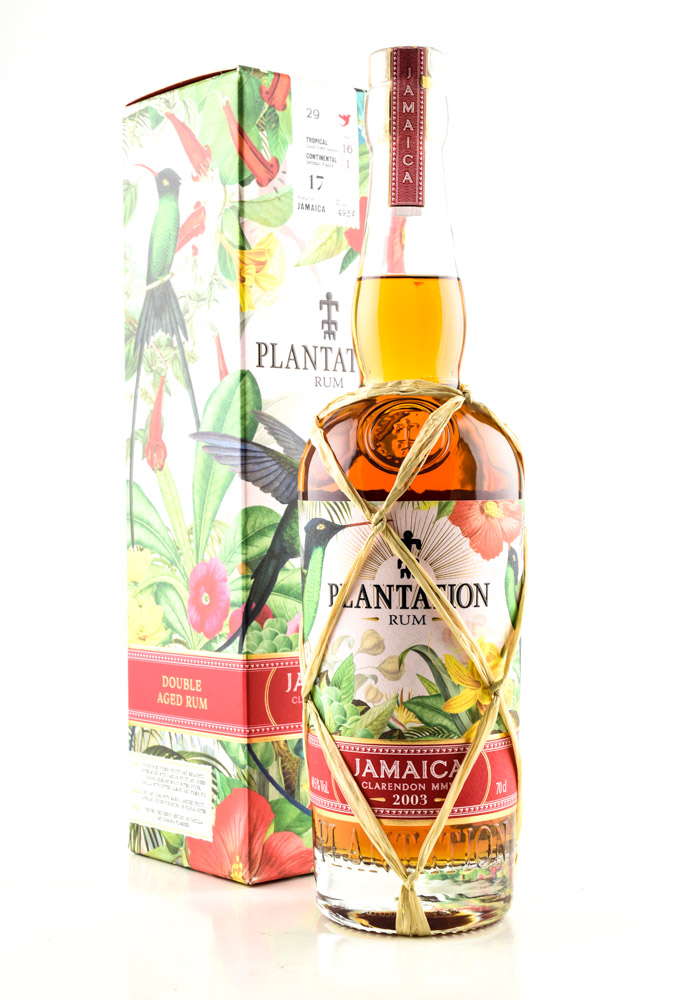 Plantation Jamaica 2003 One Time Limited Edition 49,5%vol. 0,7l Plantation Jamaica 2003 One Time Limited Edition 49,5%vol. 0,7l