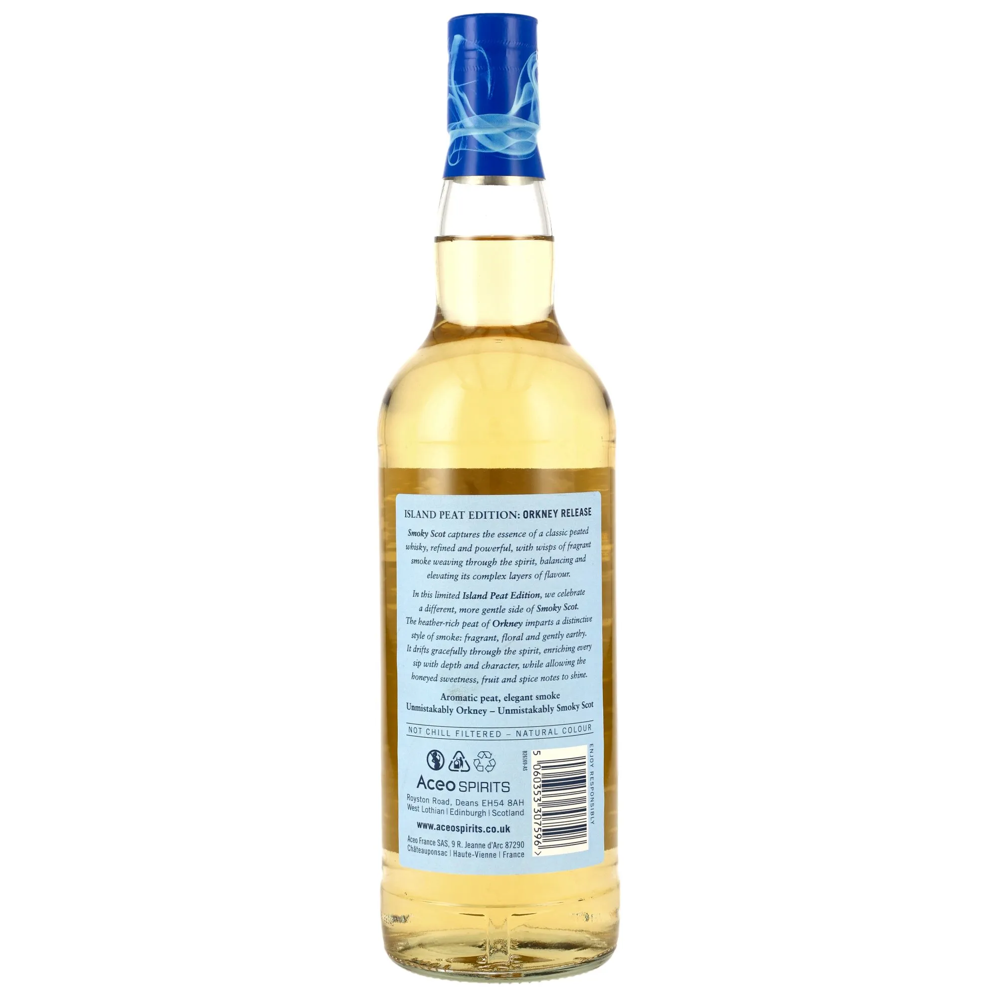 Smoky Scot Single Scotch Whisky - Island Peat Edition (Orkney)