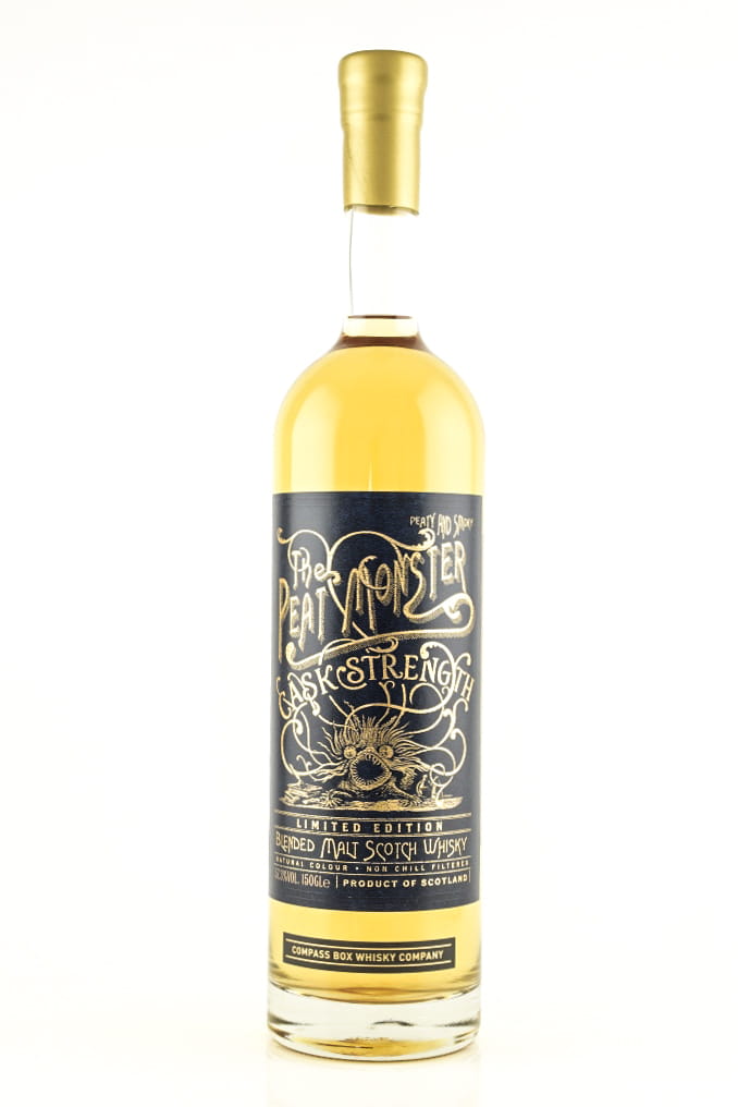 The Peat Monster Cask strength Compass Box 57.3% vol. 1,5l