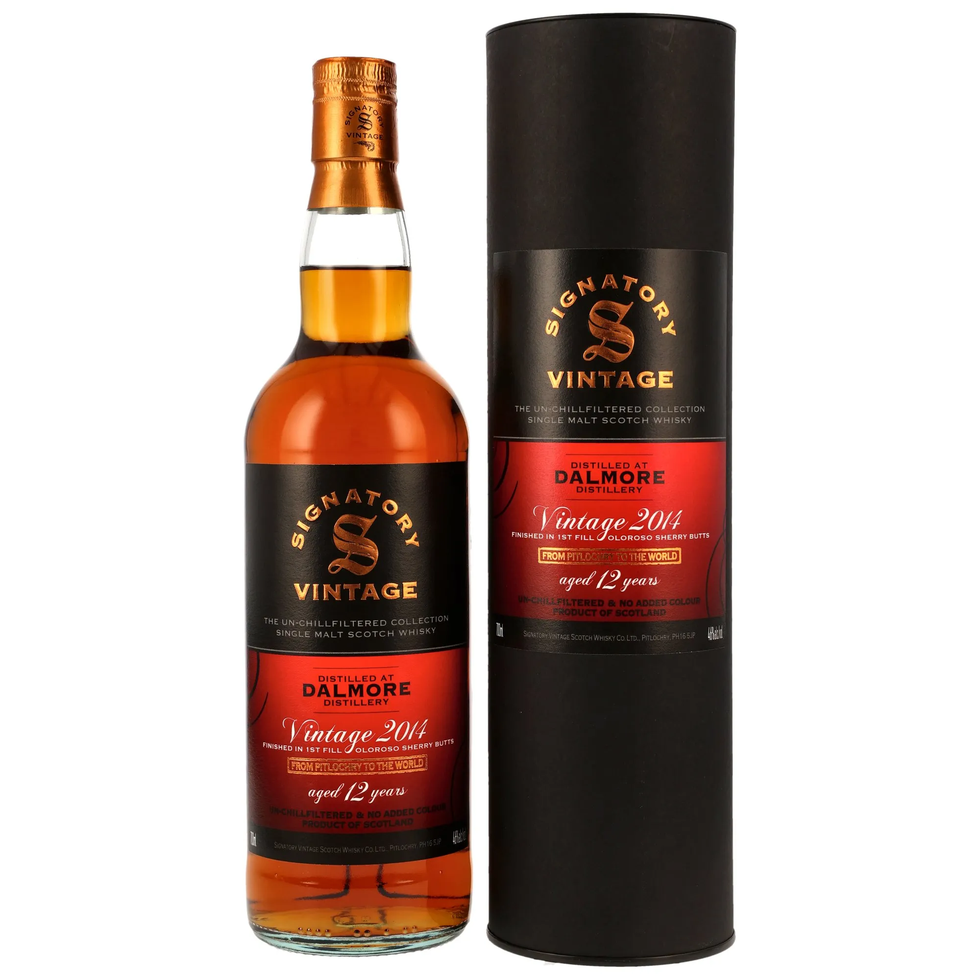 Dalmore 2014/2026 - 12 Year Old - 1st Fill Oloroso Sherry Butts Finish #3 + 6 - Sig un-chill