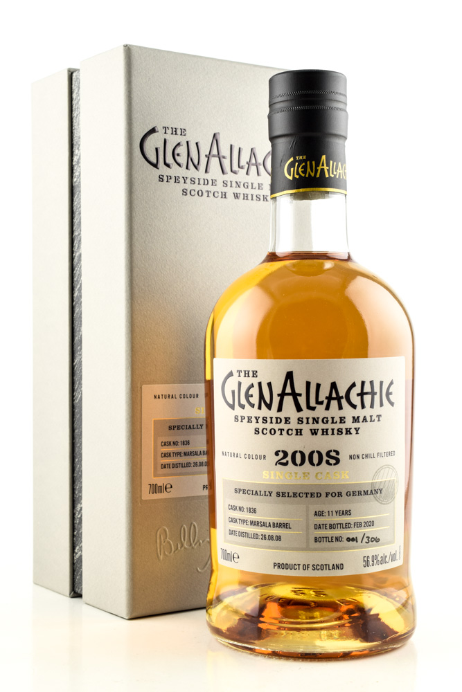 GlenAllachie 11 year old Marsala Barrel #1836 56,9%vol. 0,7l