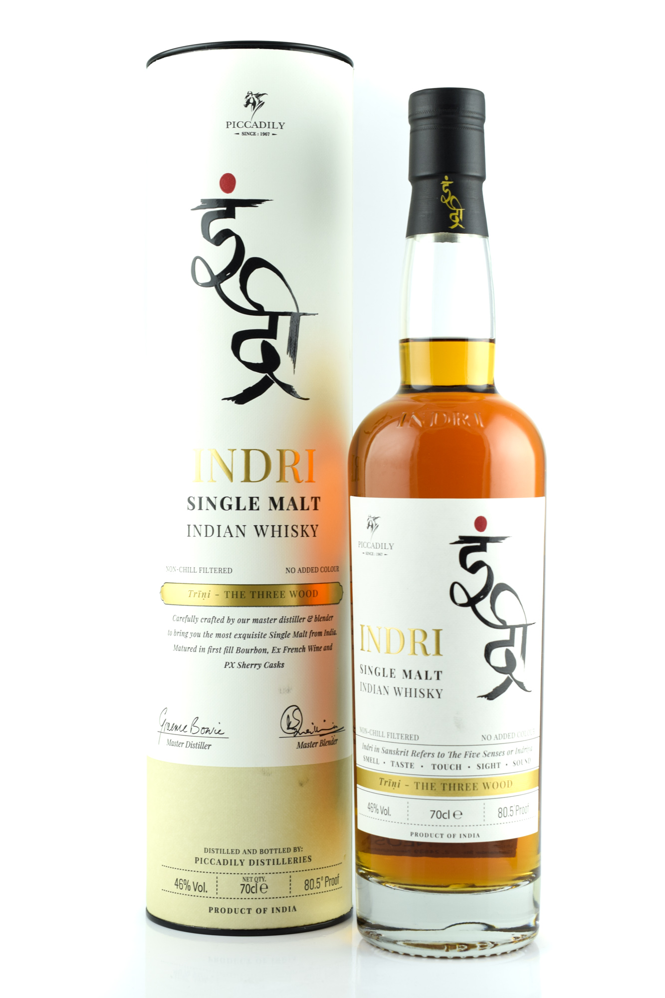 INDRI - Trini - The Three Wood 46%vol. 0,7l INDRI - Trini - The Three Wood 46%vol. 0,7l