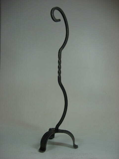 Ständer für ein Vexier - Metallfuss, gegabelt