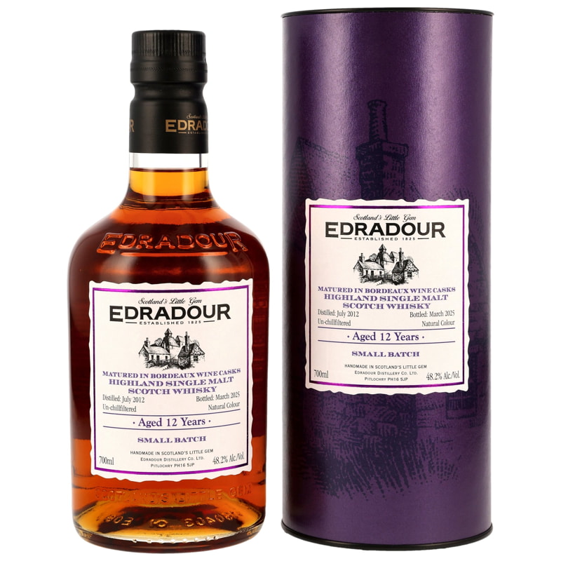 Edradour 12 Jahre Bordeaux Wine Casks
