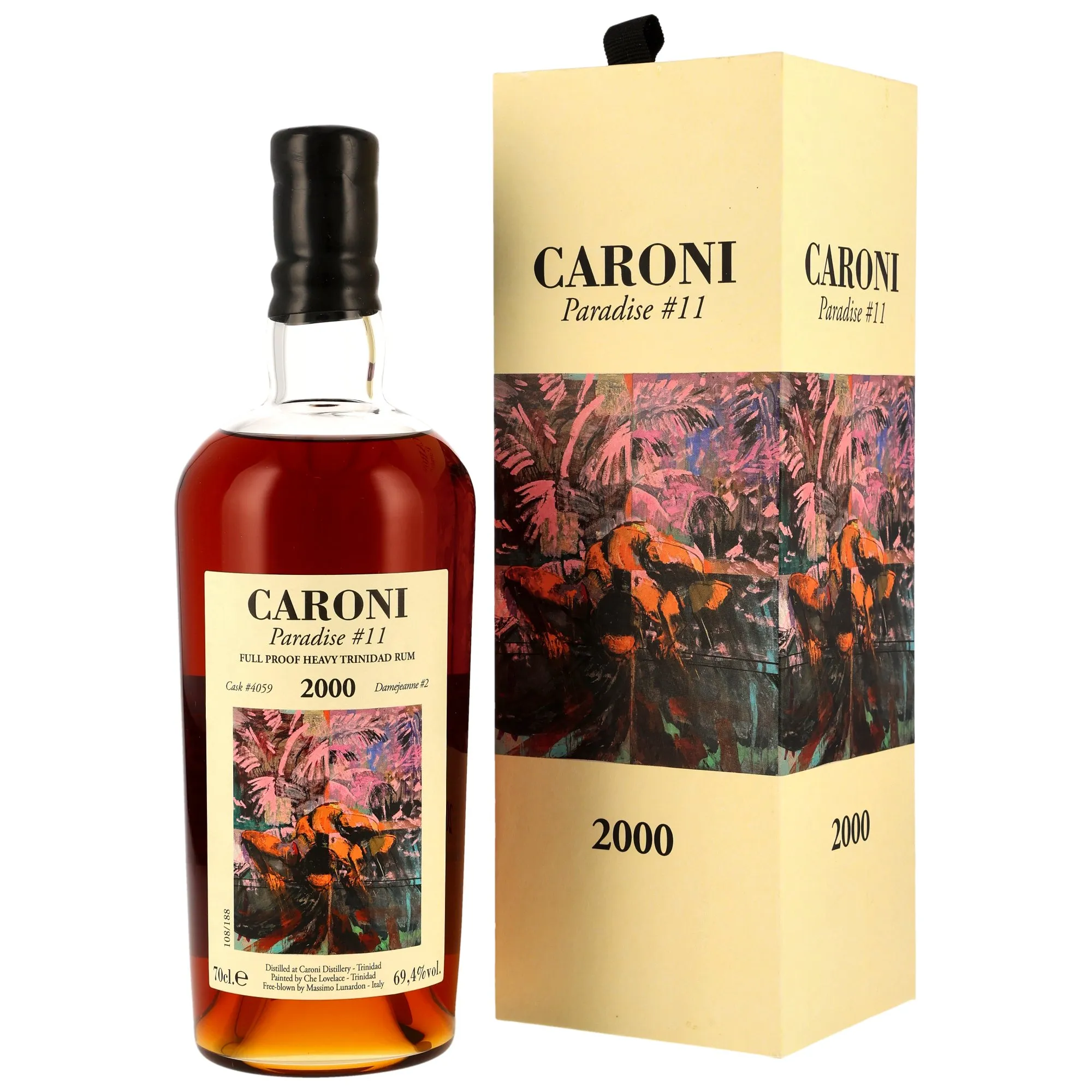 Caroni 2000 Trinidad - Paradise #11 - Barrel #4059