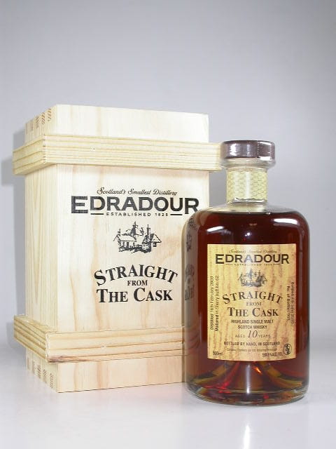 Edradour 10 Jahre 2000/2010 "Straight from the Cask" 59,1%vol. 0,5l