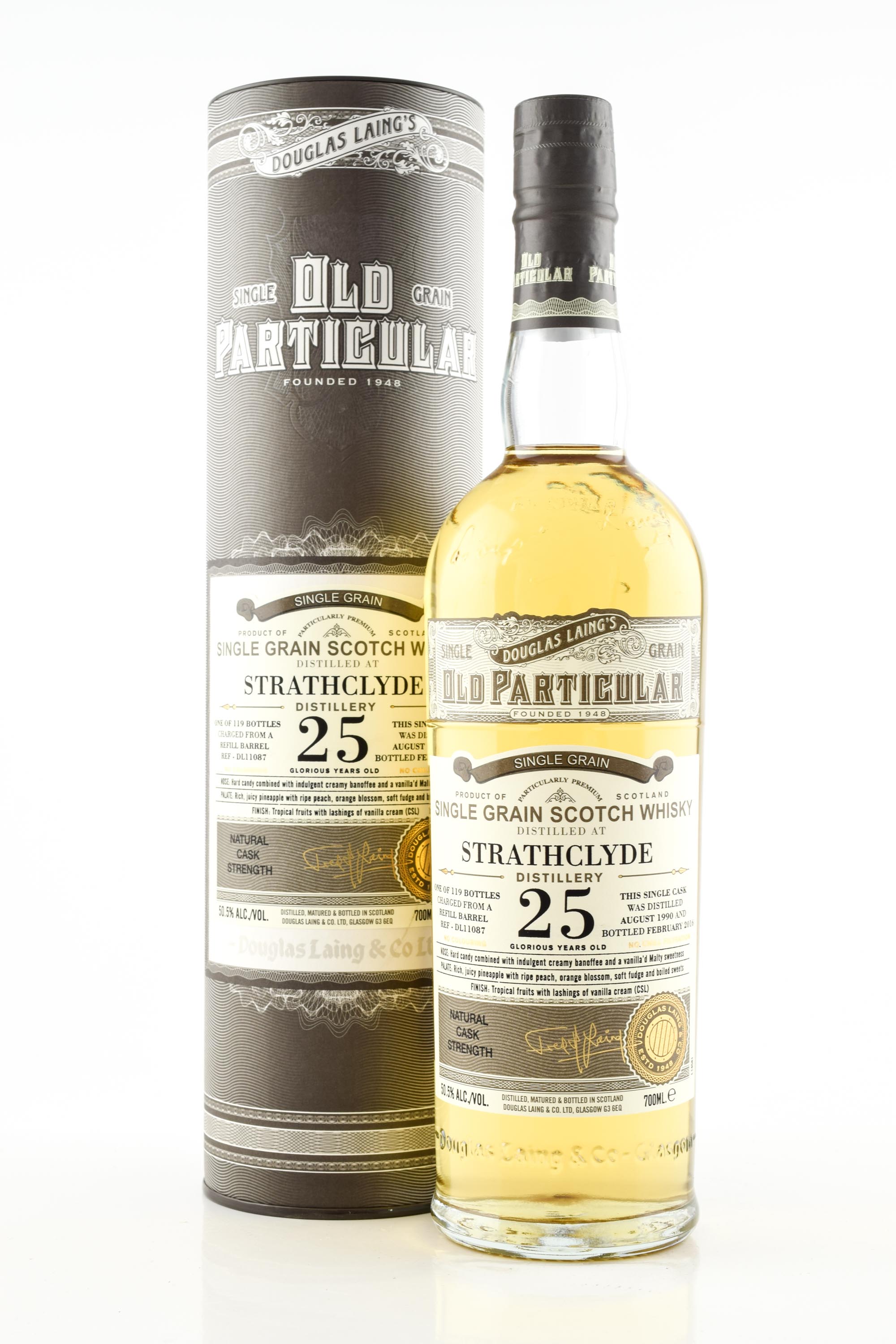 Strathclyde 25 Year Old Refill barrel 1990/2016 Douglas Laing "Old Particular" 50.5% vol. 0,7l