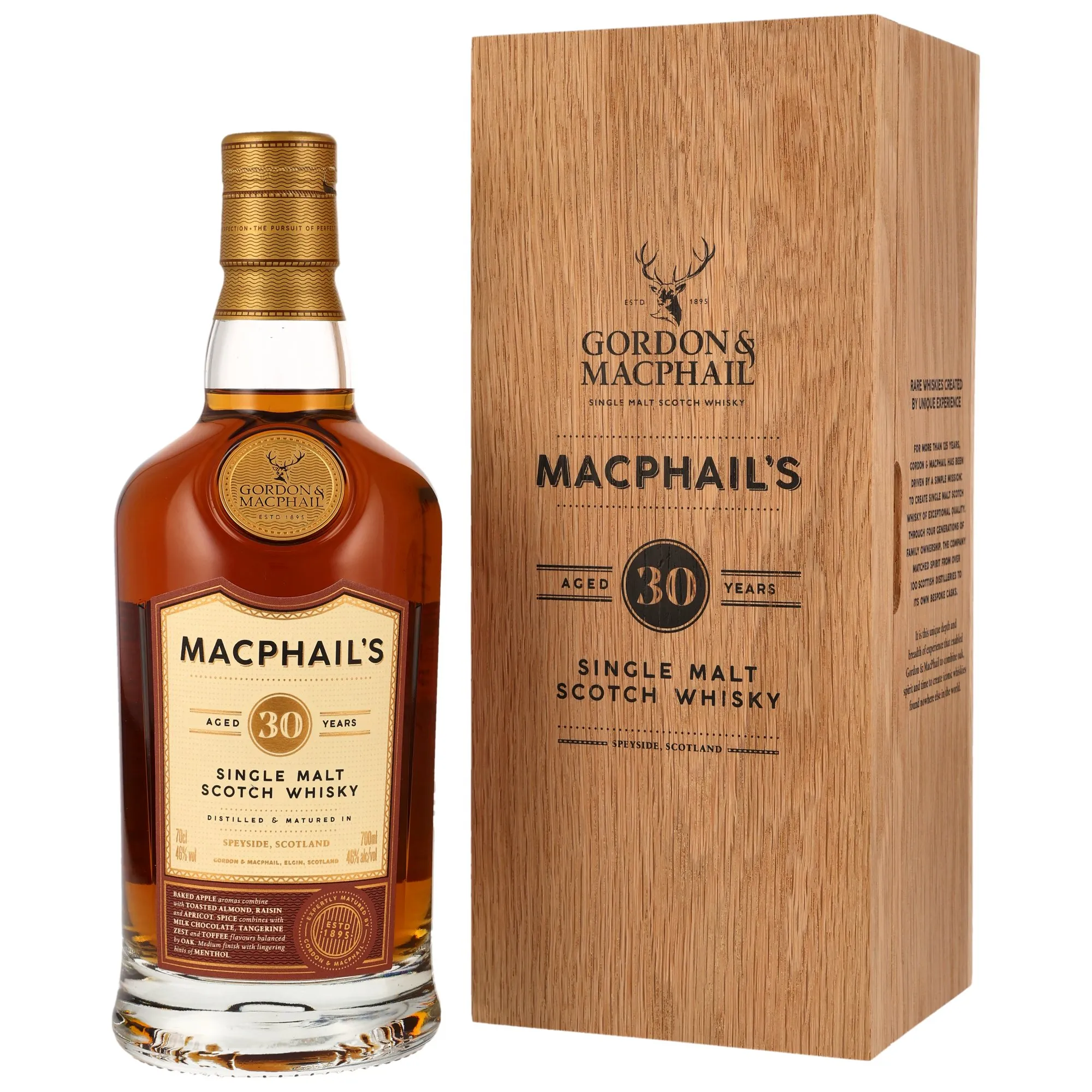 MacPhail's 30 Year Old, Sherry Cask, Gordon & MacPhail, 46%