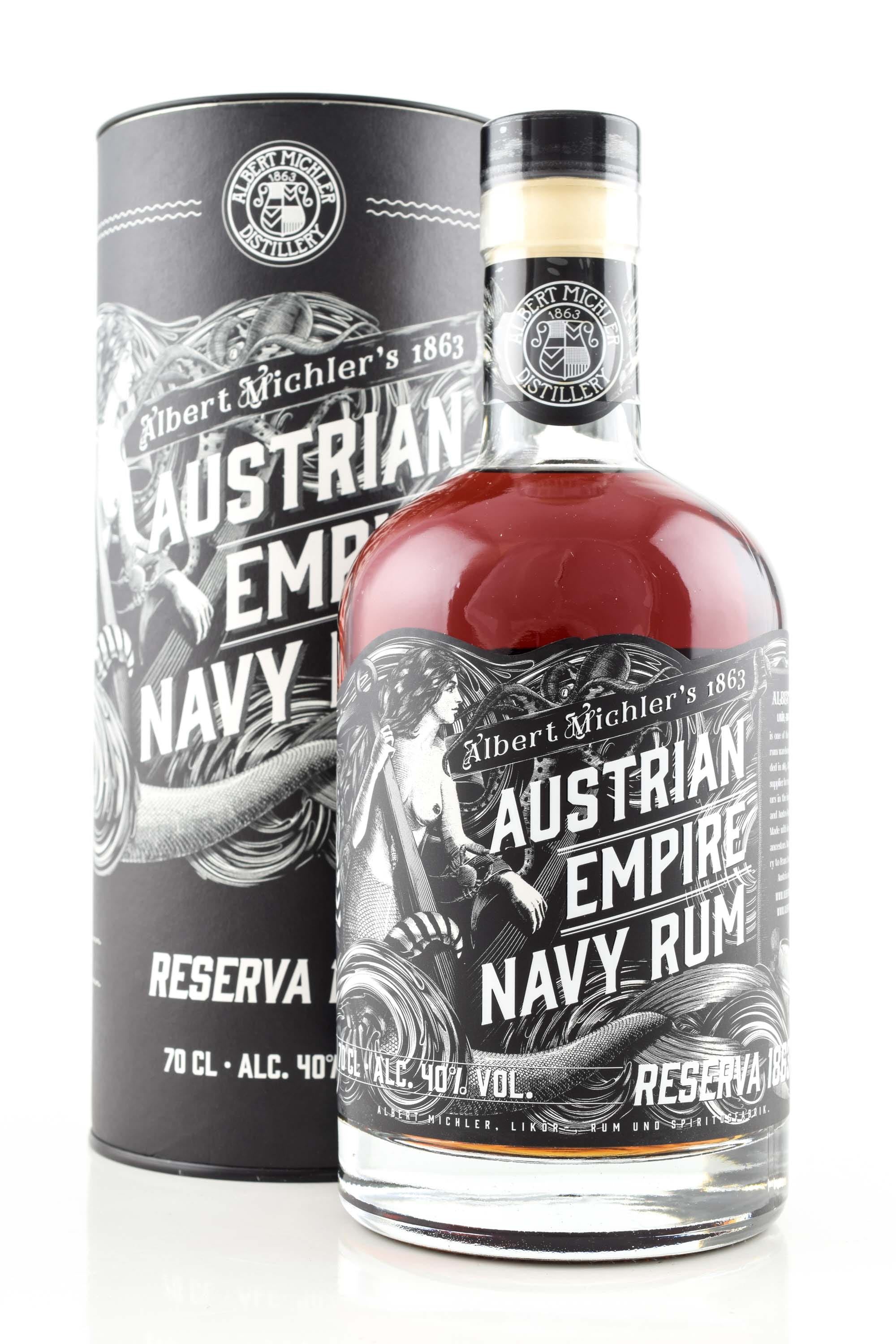 Austrian Empire Navy Rum Reserva 1863