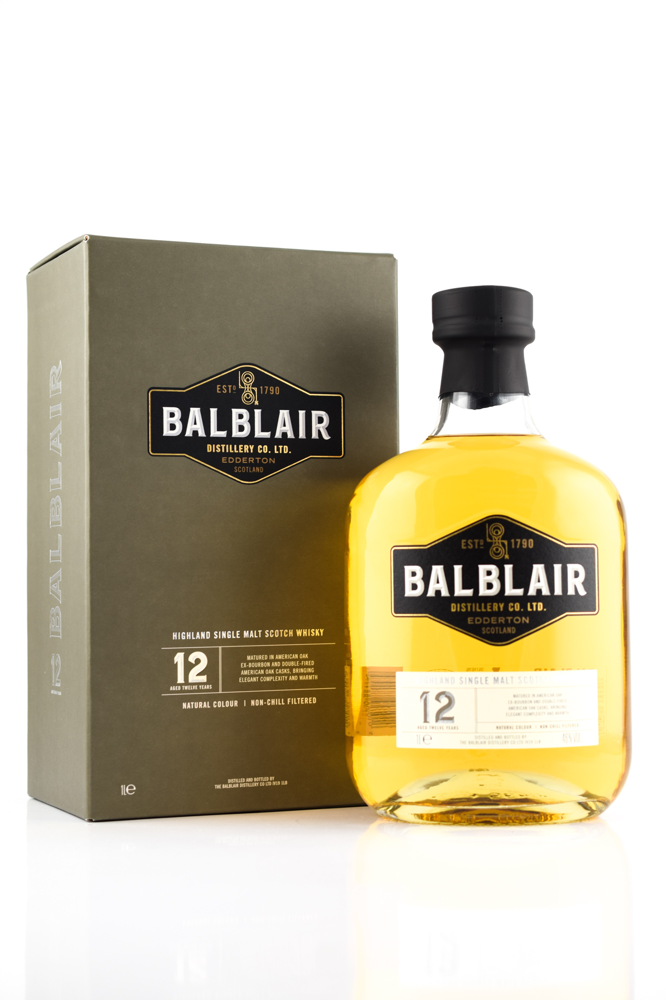 Balblair 12 year old 46%vol. 1,0l Balblair 12 year old 46%vol. 1,0l