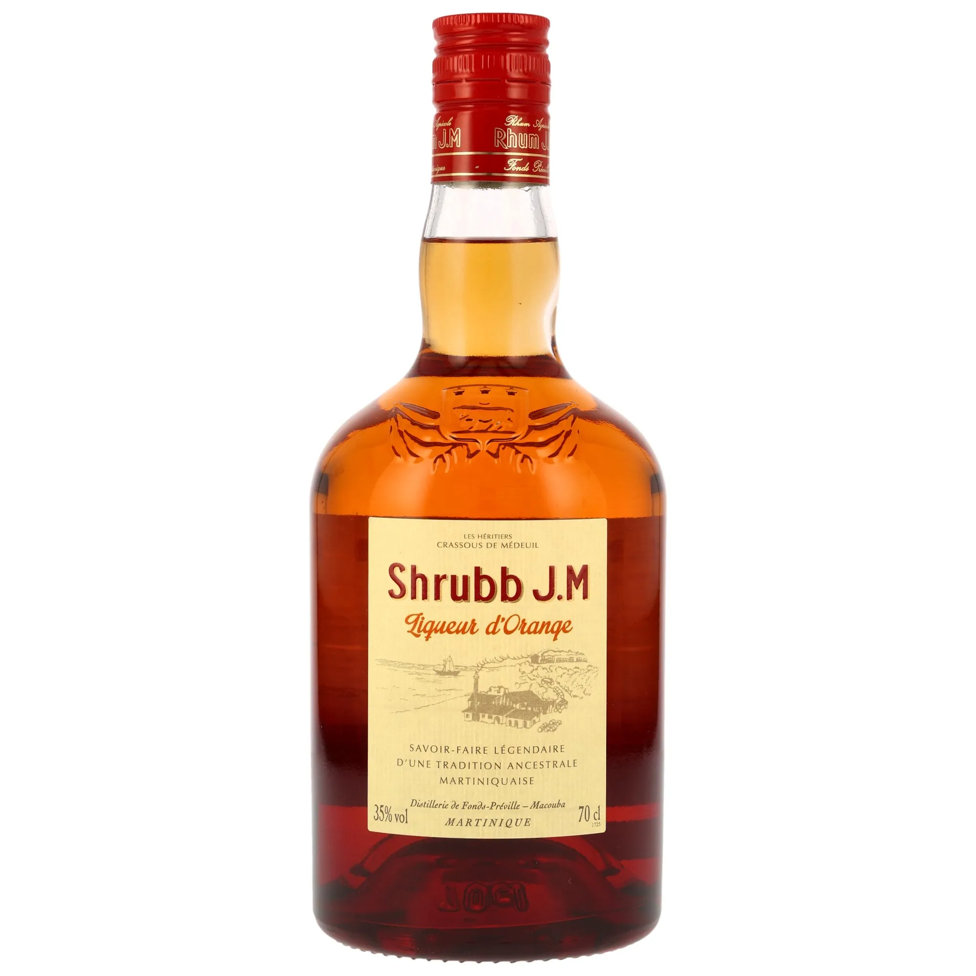 Rhum J.M Shrubb - Orange & Rum Likör