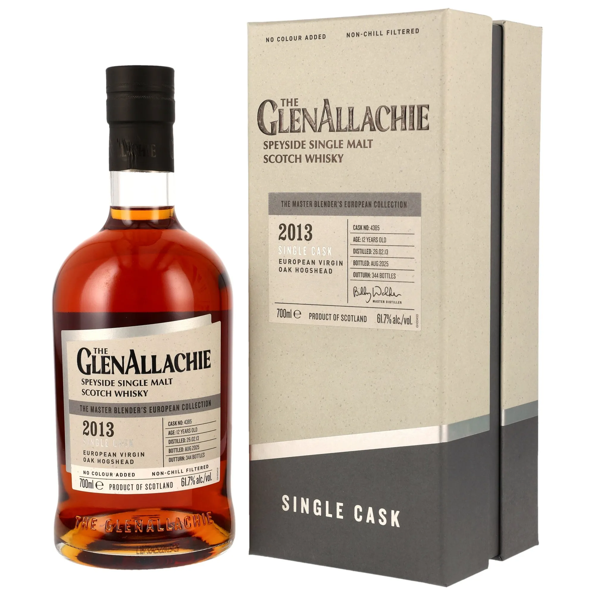 GlenAllachie 2013/2025 - 12 Jahre - European Virgin Oak Hogshead #4385