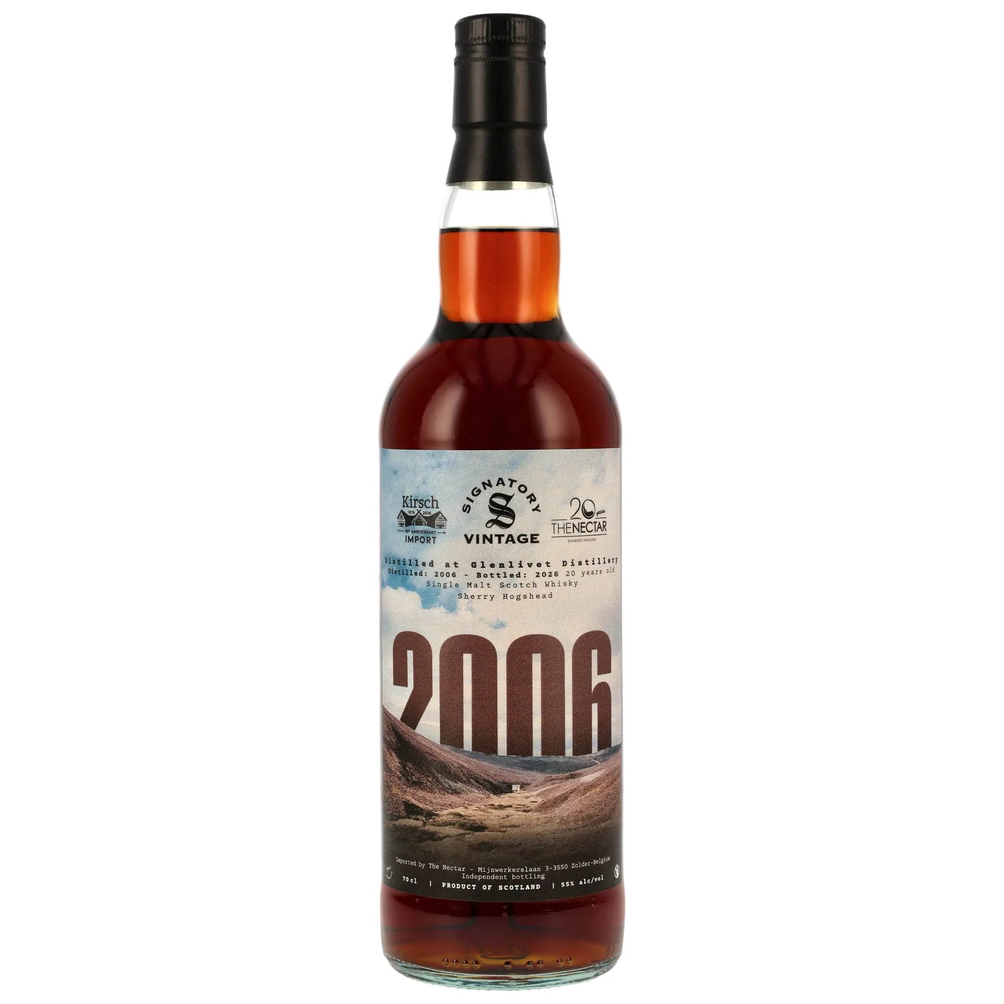 Glenlivet 2006/2026 - 20 Jahre - Sherry Hogshead #900593 - Nectar & Kirsch