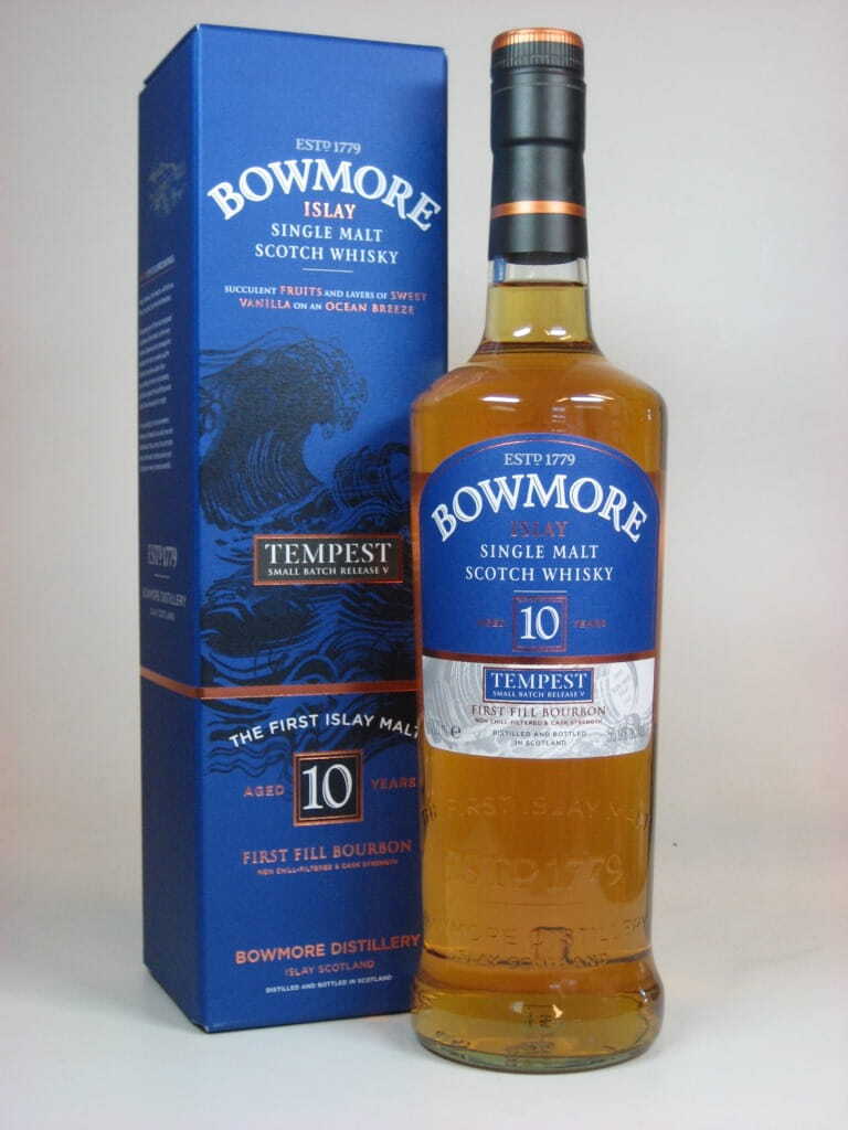 Bowmore Tempest 10 Jahre Batch #5 1st-fill Bourbon 55,9%vol. 0,7l