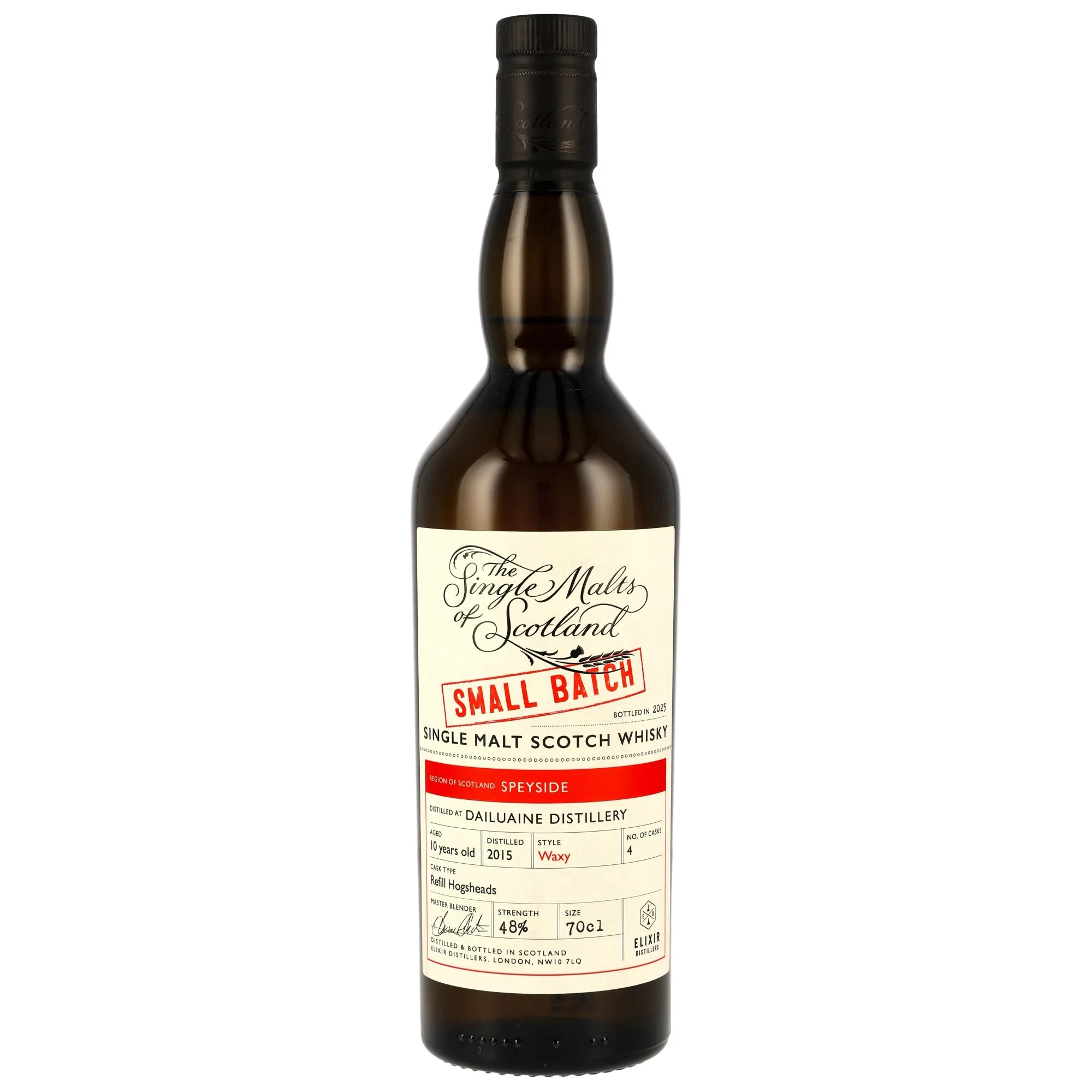 Dailuaine 2015/2025 - 10 Year Old - Bourbon Hogshead - Small Batch (SMoS)