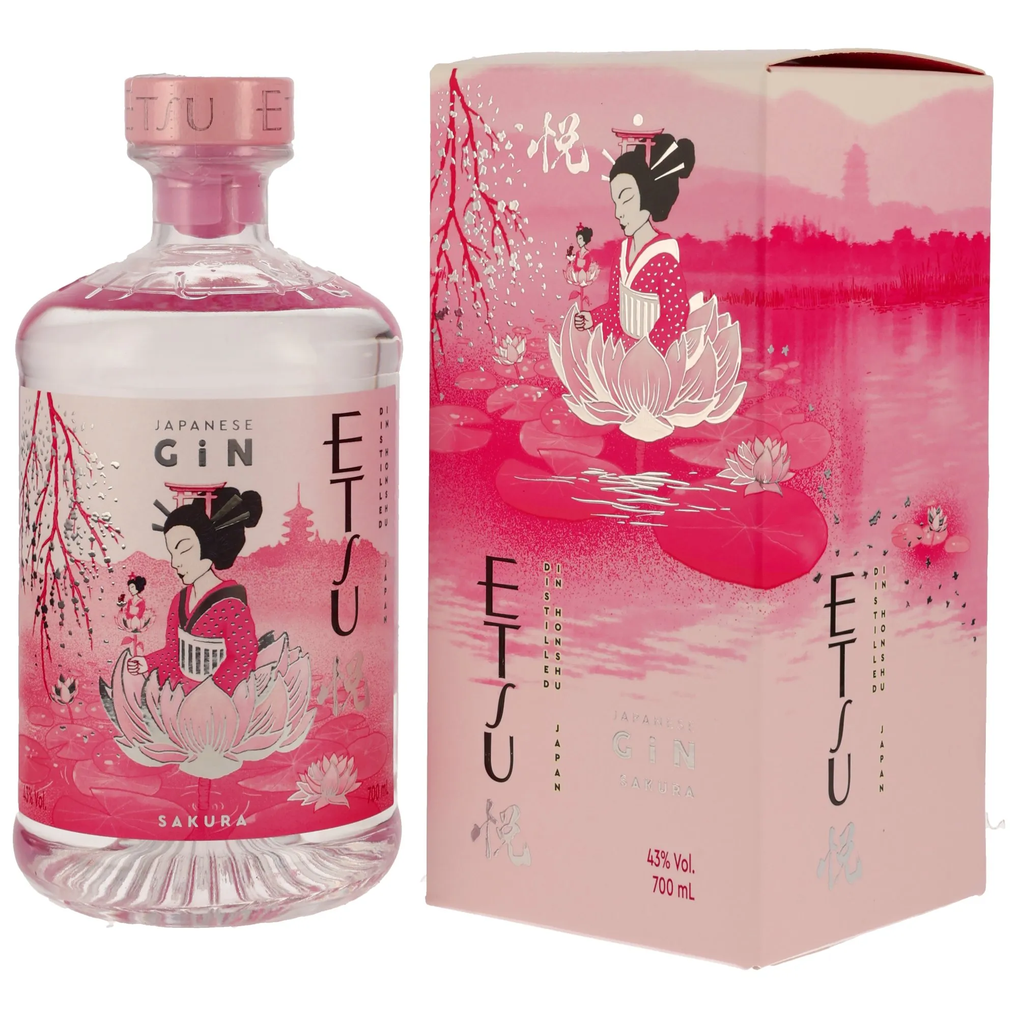 Etsu Sakura Japanese Gin